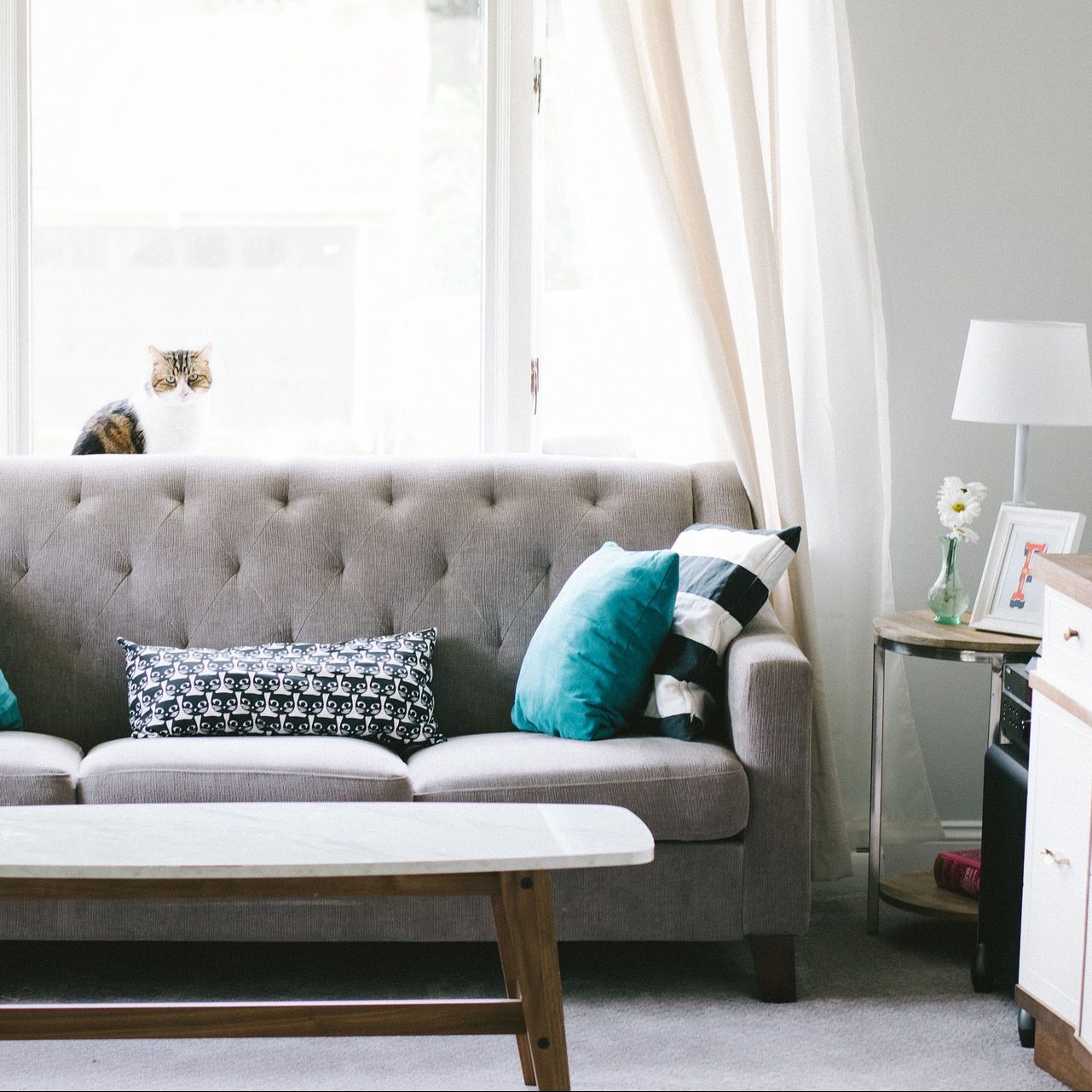 image of renovated living room